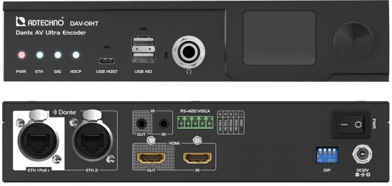 Dante AV Ultra Encoder with HDMI input