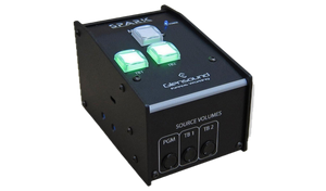 SPARK 2 - Compact single user desktop commentary with 2 talkbacks in/out.  1 user.  Dante Broadway design.