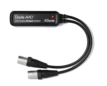 Dante AVIO Analog Output Adapter 0x2