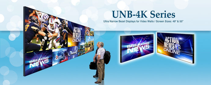 UNB-255-4K 55" - Ultra Narrow Bezel Monitor