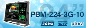 PBM-224-3G-10 24" 3G Broadcast Monitor