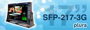 Plura SFP-217-3G 17" - SFP Broadcast Monitor