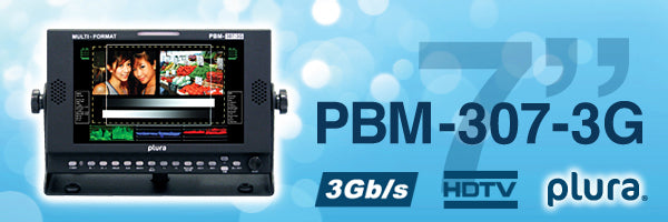 PBM-307-3G 9" 3G Broadcast Monitor